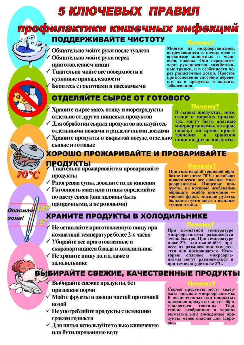 Профилактика заболеваемости острыми кишечными инфекциями в летний сезон